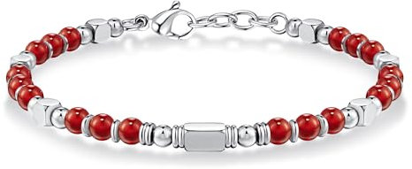 Boho Armband Damen, Natürliches Steine Armbänder für Frauen Party Weihnachten Geburtstag Jubiläum Abschluss Valentinstag Muttertag