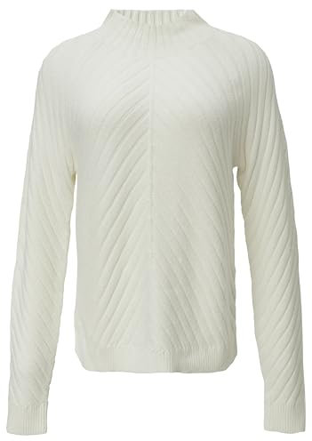 Comma Pullover mit Strickmuster