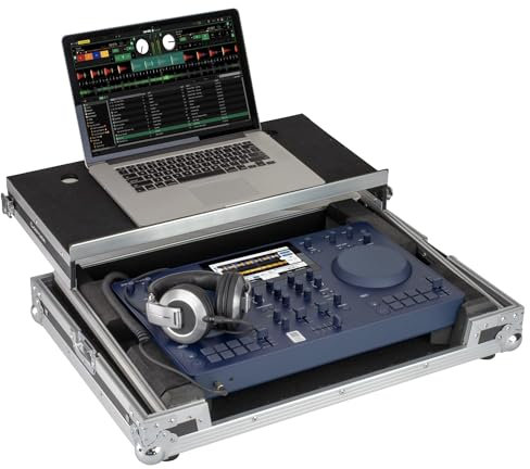 Odyssey AlphaTheta OMNIS-Duo Flight Case with Glide Style Laptop Platform