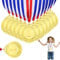 Xlong 12 Stück Siegermedaille,Gewinner Medaillen Gold,Goldmedaillen für Kinder,Medaillen Metall,Medaillen Kindergeburtstag,Medaillen Kindergeburtstag Metall Fussball,Medaillen Sportfest Metall (NO.1)