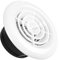 100mm Vent Cover, 4 inch Round Adjustable Air Vent Ceiling Vent ABS Ventilation Grille Air Vents Cover for Bathroom Office Room