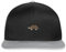 Spreadshirt Schildkröte Stickerei Snapback Cap, One Size, Schwarz/Grau