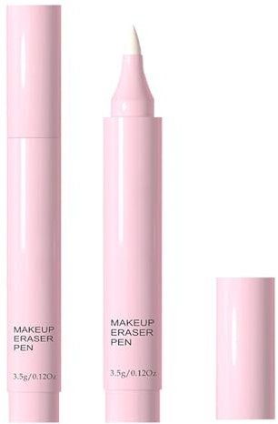 Augen-Make-up-Korrekturstift – Augen-Make-up-Entferner-Stift, Make-up-Radierstift, Make-up-Korrekturstift für Lippenstift, Eyeliner, Augenbrauen, Lidschatten, Mascara
