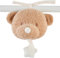 Nattou Aktiv-Kuscheltier aus Polyester, Mit Musik, Bär, Zum Aufhängen, Ca. 16 cm, Teddy, Hellbraun
