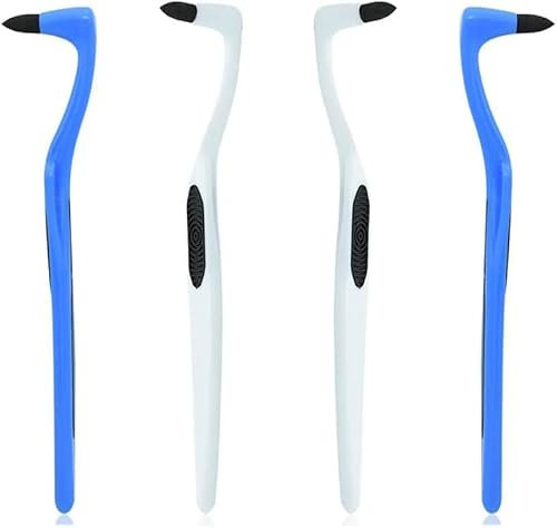 Tooth Eliminador de Manchas Dentales, 4 Piezas Herramienta de Detección de Sarro, Pulidor Dental Goma para Diente, Cepillo Interdental para Eliminar Placa, Sarro y Mancha Blanqueamiento Dental