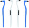 Tooth Eliminador de Manchas Dentales, 4 Piezas Herramienta de Detección de Sarro, Pulidor Dental Goma para Diente, Cepillo Interdental para Eliminar Placa, Sarro y Mancha Blanqueamiento Dental