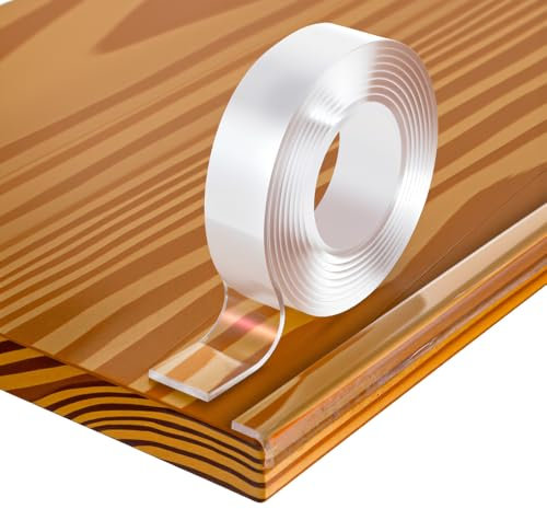 Sibba Protector de Esquinas Transparente Protector de Esquinas A Prueba de Bebés Autoadhesivo con Cinta Adhesiva para Bordes Afilados Suave Preencintado para Muebles Y Gabinetes de Cocina, 2 X 200 cm