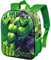Clondo 3D Kindergartenrucksack für Kinder, Freizeitrucksack für Jungen, Kindergarten, 31 cm, Reisen, Geschenk, Rucksack Für Avengers Fan, Für Hulk Fan