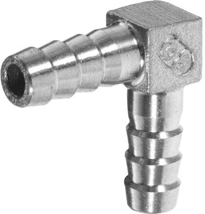 TOPBATHY 90Grad Bequemer Förmiger Edelstahlanschluss Für Gartenschläuche Doppelte Verbindung Adapter Für Pex Rohr Wasserschlauch Langlebig