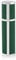 ASADAYS Magnetic Luxury Leather Perfume Atomiser 8ML Travel Refillable Spray Bottle with 5-Second Refill & 3-5 Days Scent Retention Ultra-Portable for Handbags (ST-Green-5ML)
