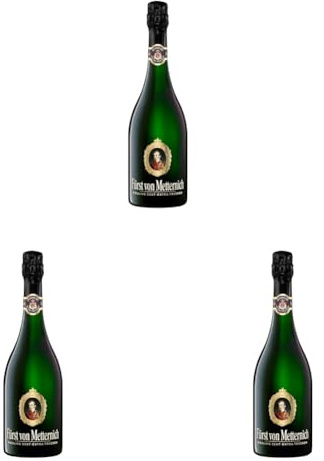 Fürst von Metternich Riesling Sekt Extra Trocken (1 x 0.75 l) (Packung mit 3)