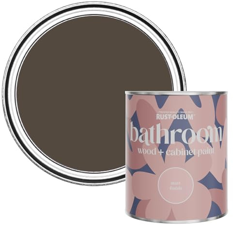 Rust-Oleum Mould, Mildew & Stain Resistant Bathroom Wood and Cabinet Paint in Matt Finish - Lockwood 750ml