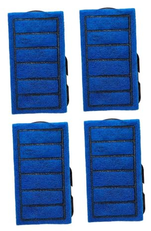 SZLIFE Lot de 4 Cartouches filtrantes pour Aquarium de Tortues, Filtre Interne, pièces de Rechange pour Pompe de Nettoyage de l'eau 5 W