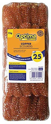 Ramon Copper Scourers Heavy Duty Pk 25 15 Grm