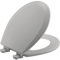Bemis 500EC 162 Toilet Seat, Silver, Round