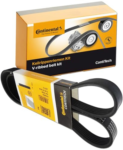 Contitech 6PK1042ELASTT1 Ribbed V-Belt Set