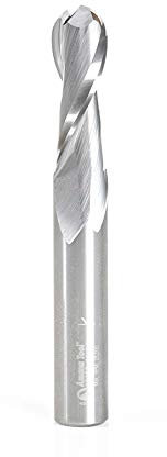 Amana Tool - 46457 Solid Carbide Up-Cut Spiral Ball Nose 5mm Radius x 10mm Dia x 29mm x 10