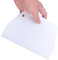 BESTONZON 2 Pcs Raschietto spatola di plastica per tagliare impasto torta dolci pizza Taglia L