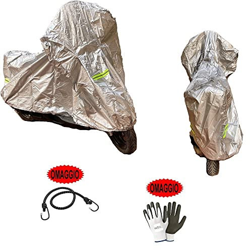 Compatible con Harley-Davidson 883 Sportster Hugger, Funda para Moto de Nailon Impermeable, antidesgarro, Talla XL, Funda para Moto, Scooter, maxiscooter Universal 246 x 105 x 127 cm BLE