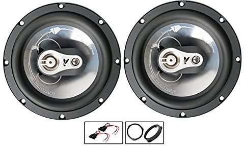 Malita Fiat Grande Punto Aggiornamento Altoparlanti Per Auto Fli Porta Anteriore 6,5 17 Cm + Cialda Adattatore 210W