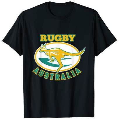Australien Rugby, Wallabies Rugby Trikot, australische Flag T-Shirt