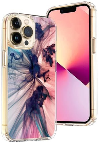 CoolGadget Motiv Hülle für iPhone 13 Pro Max - Motiv 03 Designhülle, Anti-Fingerprint, Slim Fit Schutzhülle mit Erhöhtem Kamerarand, Stoßfest, Kratzschutz