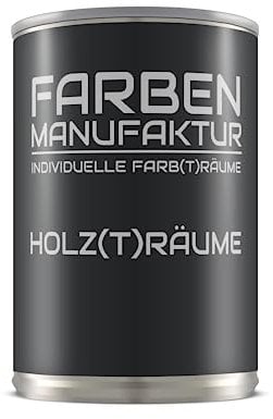 Farben Manufaktur Holzlasur Lasur Holzfarbe Holzschutzlack Holzlack lasierend n. deckend RAL 0,5L, Farbe: ca. RAL 7001 Silbergrau