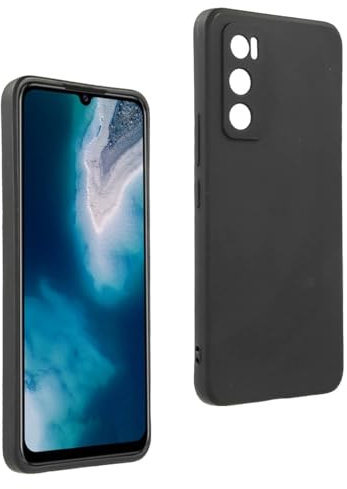 Cover in Gel TPU Nera per Vivo V20 SE - Y70, Ultra Sottile 0,33 mm, Morbido Flessibile, Custodia Silicone