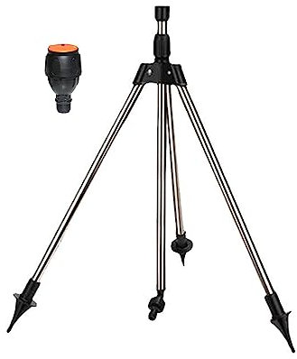 Garten Automatische Rotierende Sprinkler Edelstahl Stativ Bewässerung Stand Wasser Garten Rasen Sprinkler Bewässerung