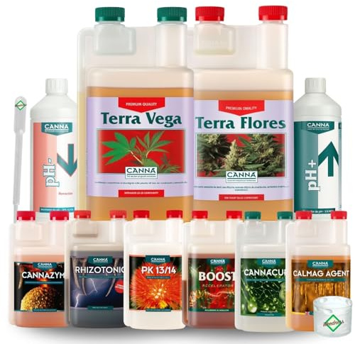 Weedness Canna Terra Starterkit Big All Extrem – Engrais kit Terra extrême haute performance