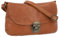 Gusti Leder Umhängetasche - Rona Handtasche Damen Leder Klein Vintage Look Braun