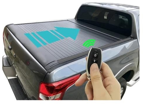 Laderaumabdeckung Für Ford Für Ranger T6 T7 T8 Für F150 Pickup Zubehör Aluminium LKW Bett Abdeckung Tonneau Abdeckung Elektrische Roller Deckel Shutter Frachtabdeckungen