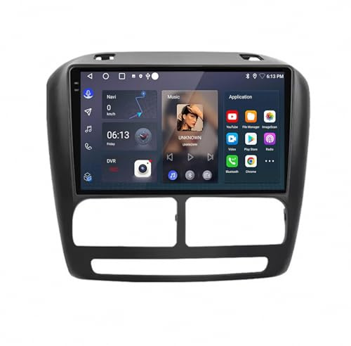 GPS Navi Auto Autoradio für Dodge Magnum 2 2003-2007 Hd-Display mit TMC, Poi, Blitzerwarner & Kartenupdate Wireless Carplay Android Auto, 4 Kern 1G+32G