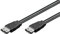 Goobay CAK SATA eSATA/eSATA 300 – 050 0,5 m 0,5 m eSATA eSATA schwarz Kabel SATA – Kabel SATA