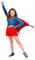 Rubies Official Supergirl TV Series Deluxe, Girls Childs Costume - Medium, Blue Halloween