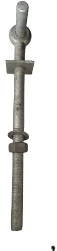 Haven Heritage GATE Hook to Bolt C/W Welded Washer (Hanger to Bolt) 19MM PIN