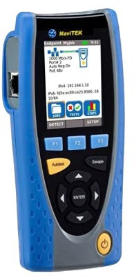 TREND Networks | R151005 | NaviTEK NT PLUS | Touchscreen Copper Cable Network Troubleshooter | Includes Network Service Detection, Traffic Monitoring & Built-in PDF Reporting