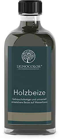 Lignocolor Holzbeize umweltfreundliche Beize auf Wasserbasis für Holz (100 ml, Wenge)