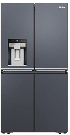 Haier CUBE 90 SERIE 7 HCR7918EIMB Kühl-Gefrierkombination / Eis- & Wasserspender / Absolute Ice / ABT Pro / Air Surround / Switch Zone / MyZone / Daylight / Total No Frost / Anthrazit