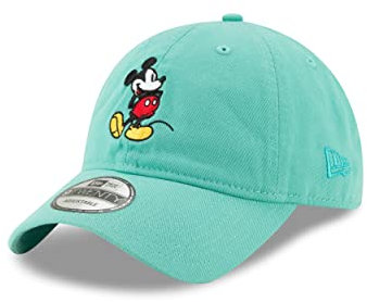 New Era Mickey Mouse Characater Mint 9Twenty Unstructured Strapback Cap - One-Size