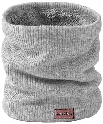 Onvavient Winter Scarf Neck Warmer Gaiter Face for Men Women Warm Fleece Ski