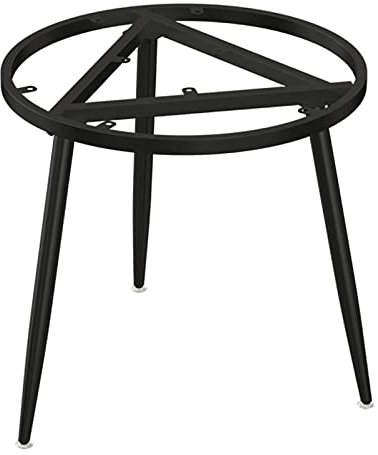Tischbeine Metall, Tischgestell Stabil Alle Größen, Esstisch, DIY Schreib-, Couch-, Wohnzimmer- Oder Bartisch Projekt, Bodenschoner - Einfache Montage (Color : Black, Size : 40 * 60cm)