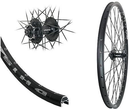 Bärwinkels Vorderrad 28 Zoll 19-622 Disc DH19 Shimano M475 Scheibenbremse 6-Loch schwarz