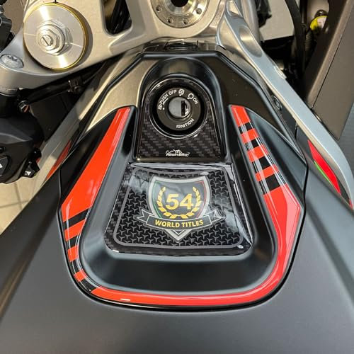 Resin Bike Aufkleber Motorrad Kompatibel Mit Aprilia Tuono-RS 660 2020-2023. Schlüsselzone vor Stößen und Kratzern. Aufklebersatz 3D-Harzklebstoff - Stickers Made in Italy