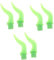 OSALADI 3 Pairs Headphone Horn Accessories Horn Headset Attachment Devil Horns Headphone Small Devil Headphone Attachment Devil Headband Blootube Headphones Horn Headband
