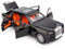 imtfzct 1/18 Rolls Royce Phantom Modellauto, Leichtmetall-Druckguss Sammeltrolley Spielzeugauto, klassisches zweitüriges Modellauto, Logo faltbar, Geschenk （schwarz）