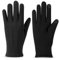 Beehow Women gloves thermal fleece lining touch screen ladies glove for cold weather driving cycling (Black)