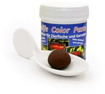AQ4Aquaristik Futterpaste: Sealife Color Paste - Futter für Zierfische und Garnelen, 70 g