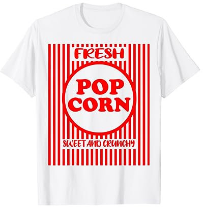 Popcorn Karneval Kostüm T-Shirt