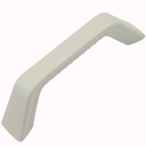 Haltegriff Griff Rangiergriff Einstiegsgriff Wohnwagen Wohnmobil Caravan Boot Anhänger perlweiß Kunststoff Länge: 225 mm, Höhe: 55 mm, Breite: 26 mm, Lochabstand: 178 mm